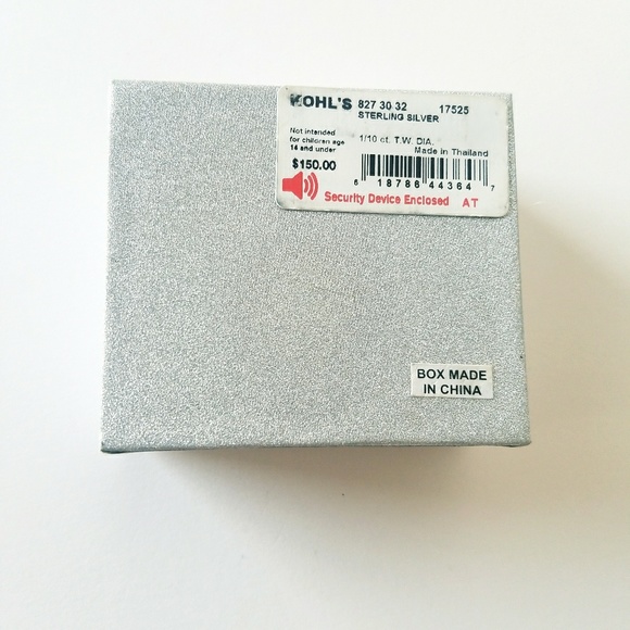 NIB Mothers Valentine Love Diamond Charm Necklace - Picture 4 of 5